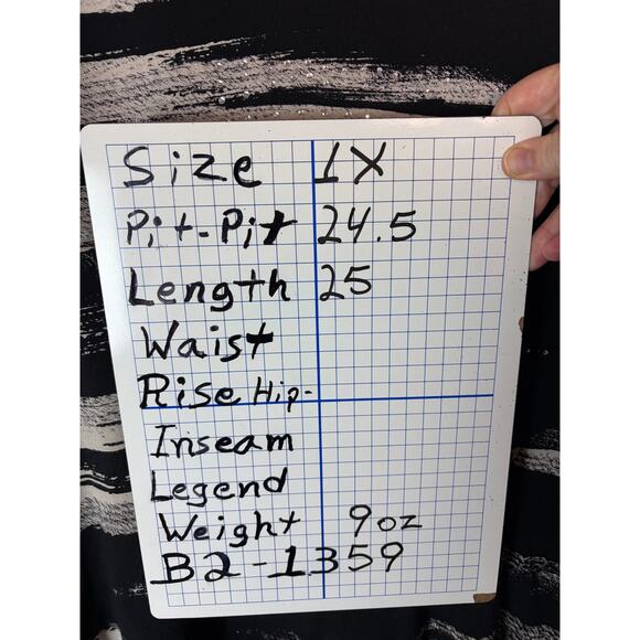 Norm Thompson women’s 3/4 sleeve T Shirt Whimsigoth electric grandma plus size  - Picture 8 of 8